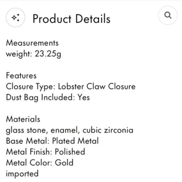 Kate Spade Snow Day Charm Bracelet Nwt - Picture 5 of 6